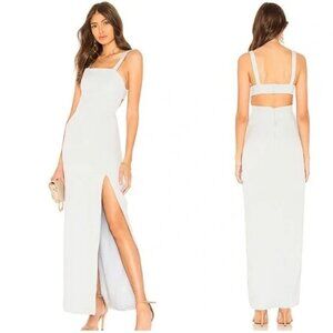 Revolve Light Blue Sleeveless Maxi Dress With Side Slit By The Way. S